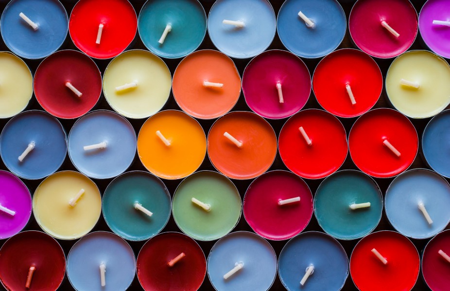 Couleur des bougies : quelles sont les significations ?