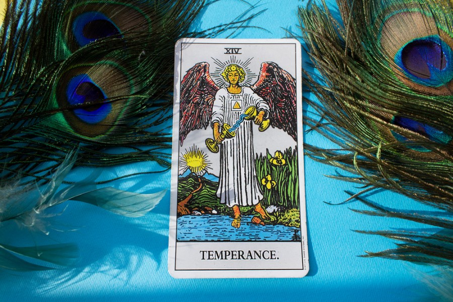 Découverte de la carte de la Tempérance dans le Tarot